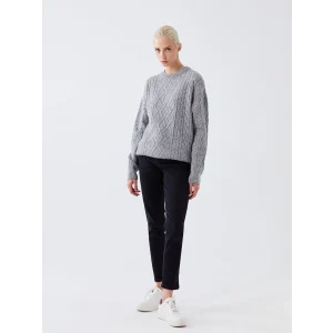 XSIDE Siyah Yüksek Bel Slim Mom Kadın Jean Pantolon