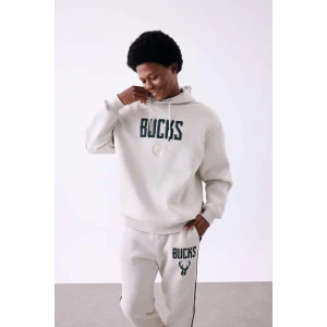 Z6053 Milwaukee Bucks Oversize Fit Sweat Shirt