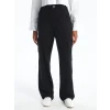 XSIDE Siyah Standart Fit Gabardin Kadın Kargo Pantolon