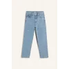 Defacto D709 Mavi Kız Çocuk Mom Fit Standart Paça Jean Pantolon