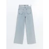 XSIDE MAVİ Wideleg Kadın Jean Pantolon