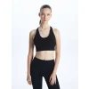 XSIDE ACTIVE SİYAH Kadın U Yaka Düz Spor Büstiyer