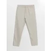 LCW Casual BEJ Slim Fit Armürlü Erkek Pantolon