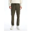 XSIDE HAKİ Standart Kalıp Gabardin Erkek Kargo Pantolon