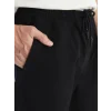XSIDE SİYAH Standart Kalıp Gabardin Erkek Pantolon