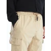 LCW Casual BEJ Standart Kalıp Gabardin Erkek Kargo Pantolon
