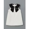 LCW Kids EKRU Bebe Yaka Armürlü Kız Çocuk Elbise