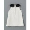 LCW Kids EKRU Bebe Yaka Armürlü Kız Çocuk Elbise