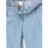 LCW Kids MAVİ Beli Lastikli Kız Çocuk Jean Pantolon