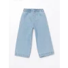 LCW Kids MAVİ Beli Lastikli Kız Çocuk Jean Pantolon