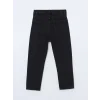 LCW Kids SİYAH Beli Lastikli Erkek Bebek Jean Pantolon