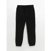 LCW Kids SİYAH Beli Lastikli Erkek Çocuk Jogger Pantolon