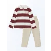 LCW Kids KARIŞIK Polo Yaka Erkek Çocuk Tişört ve Pantolon 2li