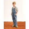 LCW Kids İNDİGO Kare Erkek Çocuk Jean Salopet