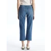 LCW Jeans İNDİGO Straight Fit Kadın Jean Pantolon