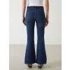 LCW Jeans İNDİGO Mars Flare Kadın Jean Pantolon