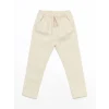 LCW Kids BEJ Beli Lastikli Basic Keten Erkek Çocuk Pantolon