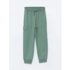 LCW Kids YEŞİL Beli Lastikli Erkek Çocuk Jogger Eşofman Alt 2li