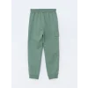LCW Kids YEŞİL Beli Lastikli Erkek Çocuk Jogger Eşofman Alt 2li