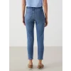 LCW Jeans İNDİGO Slim Mom Kadın Jean Pantolon