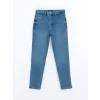 LCW Jeans İNDİGO Slim Mom Kadın Jean Pantolon