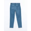 LCW Jeans İNDİGO Slim Mom Kadın Jean Pantolon