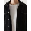 LCW Jeans SİYAH Standart Kalıp Erkek Jean Ceket