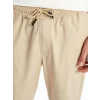 XSIDE BEJ Standart Kalıp Gabardin Erkek Jogger Pantolon