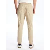 XSIDE BEJ Standart Kalıp Gabardin Erkek Jogger Pantolon