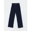LCW Jeans İNDİGO Wideleg Kadın Jean Pantolon