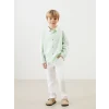 LCW Kids YEŞİL Basic Erkek Çocuk Gömlek ve Pantolon 2li