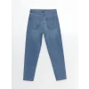 LCW Jeans İNDİGO Mom Fit Kadın Jean Pantolon