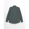 LCWAIKIKI Classic YEŞİL Regular Fit Uzun Kollu Oxford Erkek Gömlek