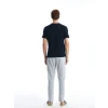 LC WAIKIKI LACİVERT Standart Kalıp Erkek Pijama Takımı