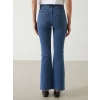 LCW Jeans İNDİGO Mars Flare Kadın Jean Pantolon
