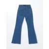 LCW Jeans İNDİGO Mars Flare Kadın Jean Pantolon