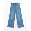 LCW Jeans İNDİGO Wideleg Kadın Jean Pantolon