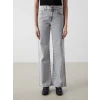 LCW Jeans GRİ Wideleg Kadın Jean Pantolon