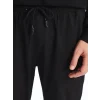 XSIDE SİYAH Standart Kalıp Gabardin Erkek Jogger Pantolon