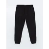 XSIDE SİYAH Standart Kalıp Gabardin Erkek Jogger Pantolon