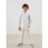 LCW Kids BEJ Beli Lastikli Erkek Çocuk Jogger Pantolon