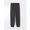 LCW Kids SİYAH Beli Lastikli Baskılı Erkek Çocuk Jogger Eşofman Alt 2li