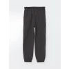 LCW Kids SİYAH Beli Lastikli Baskılı Erkek Çocuk Jogger Eşofman Alt 2li