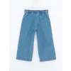LCW Kids İNDİGO Beli Lastikli Kız Çocuk Jean Pantolon