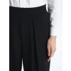 LCWAIKIKI Classic SİYAH Loose Fit Geniş Paça Kadın Pantolon