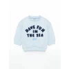 LCW baby MAVİ Erkek Bebek Sweatshirt ve Pantolon 2li