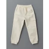 LCW Kids BEJ Beli Lastikli Erkek Çocuk Jogger Pantolon
