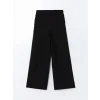 LCW Modest SİYAH Beli Lastikli Geniş Paça Kadın Pantolon
