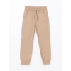 LCW Kids BEJ Beli Lastikli Erkek Çocuk Jogger Pantolon