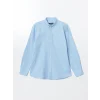 LCWAIKIKI Classic MAVİ Regular Fit Uzun Kollu Oxford Erkek Gömlek